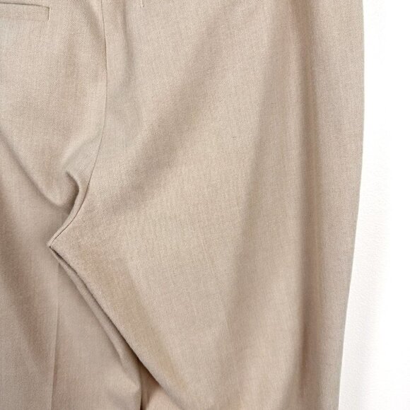 RW&Co. Womens Slim Leg Trousers Beige Size 4 Suiting Signature Fit Ankle Length - Picture 3 of 11